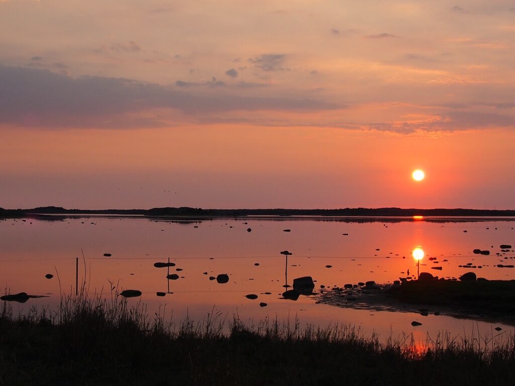 Sunset in Halland