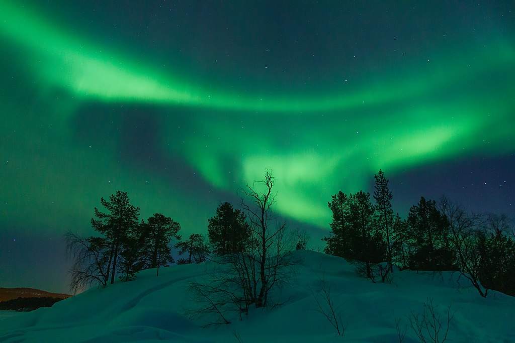 Best place to see the Northern Lights in October | Inari, Finland