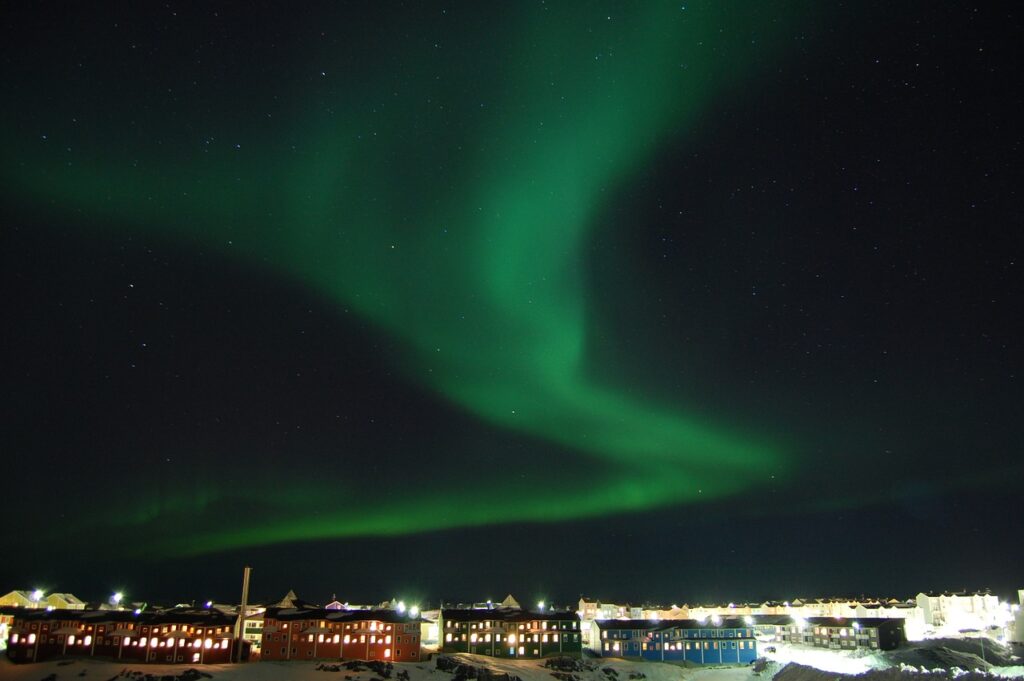 Best places to see the Northern Lights in November | Nuuk, Greenland