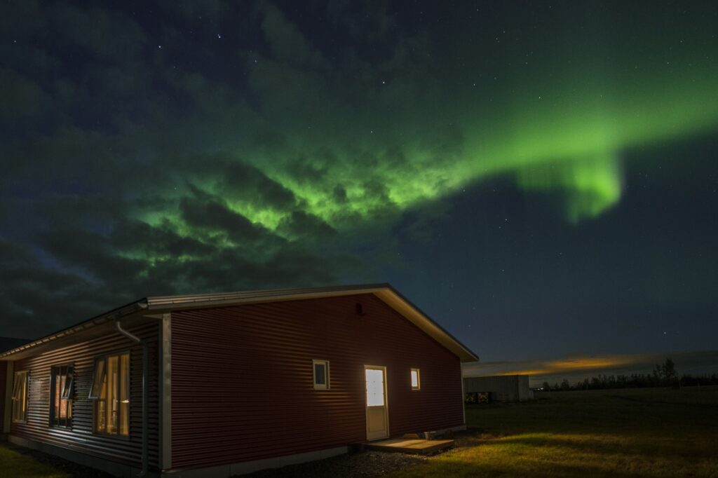 Loa´s Nest Guesthouse, one of the best hotels in Iceland for Northern Lights