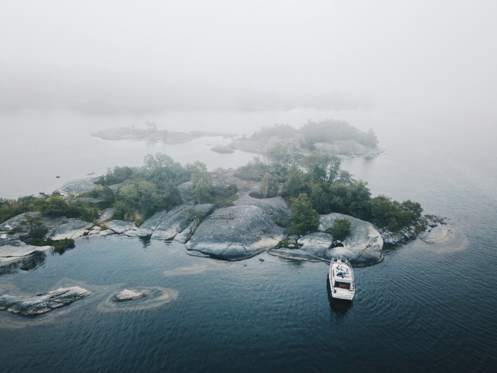 Sailing in Stockholm Archipelago