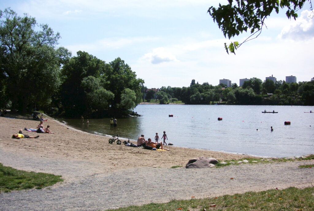 Smedsuddsbadet beach, Sweden