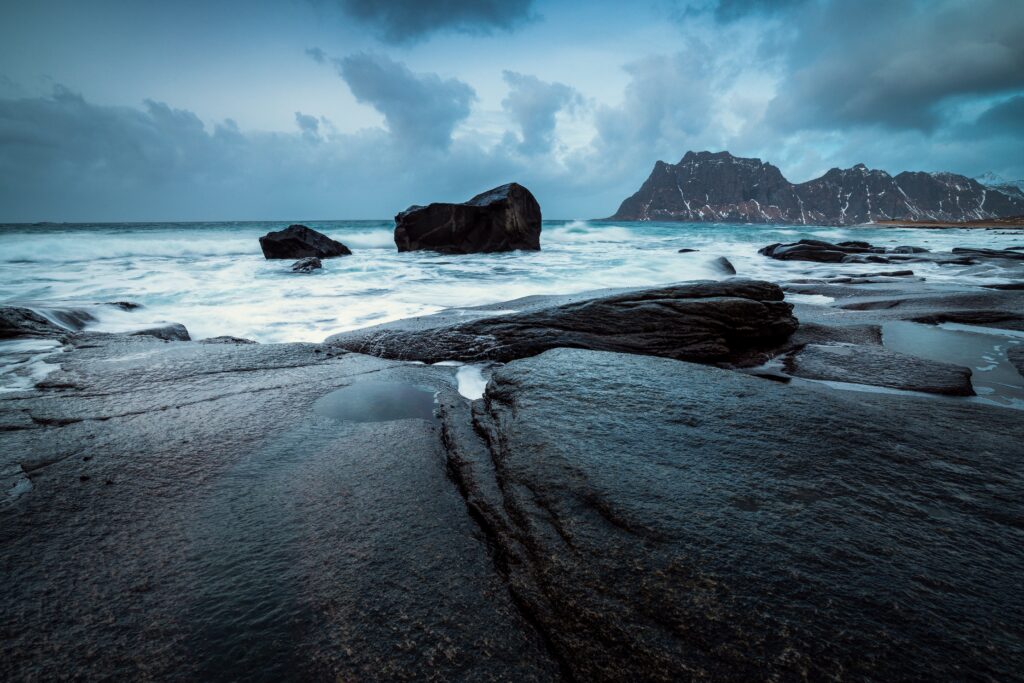 Uttakleiv beach - One of the best beaches in Norway