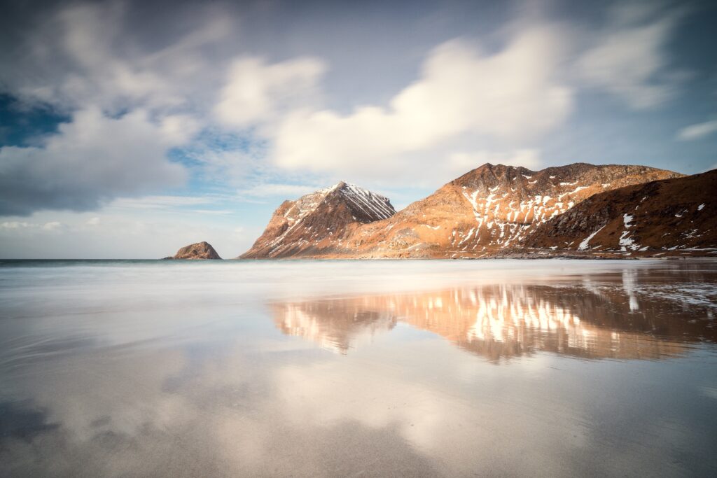 Haukland beach - One of the best beaches in Norway