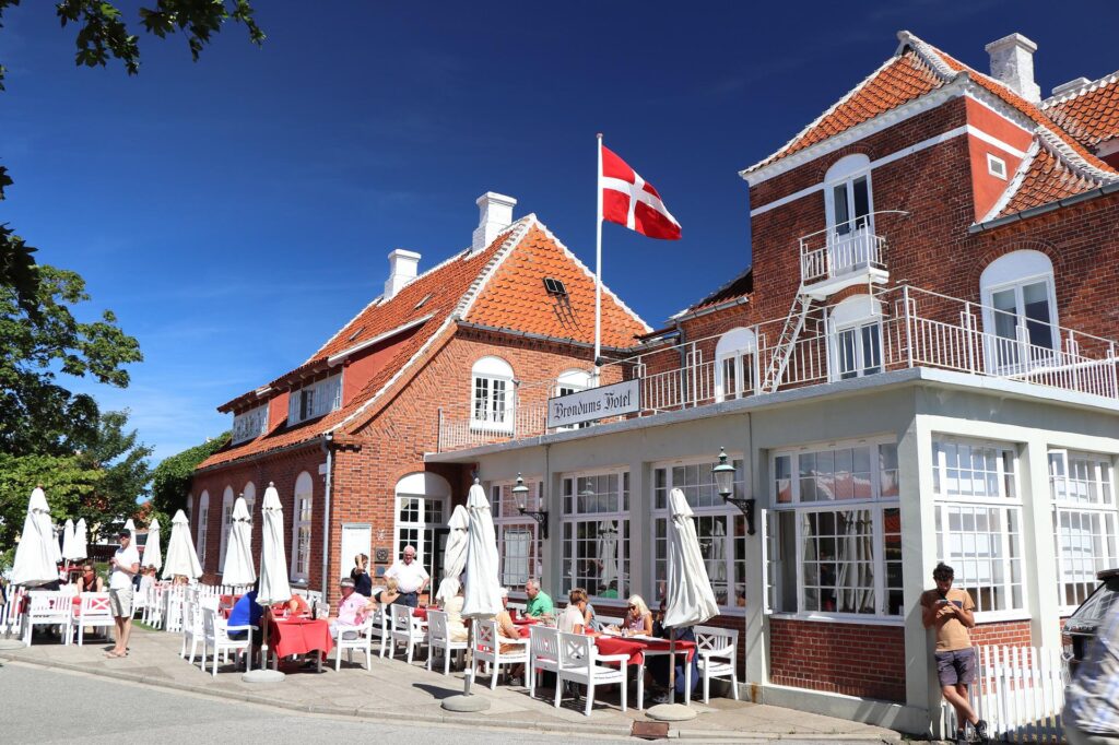 Skagen is a popular Scandinavian city for tourists