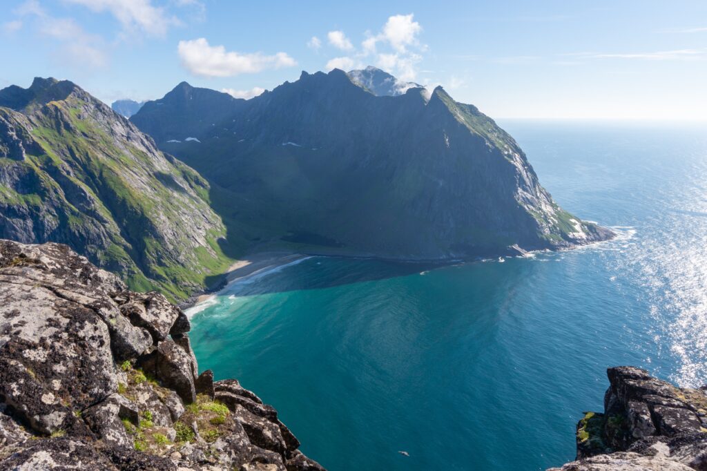 Kvalvika beach - One of the best beaches in Norway