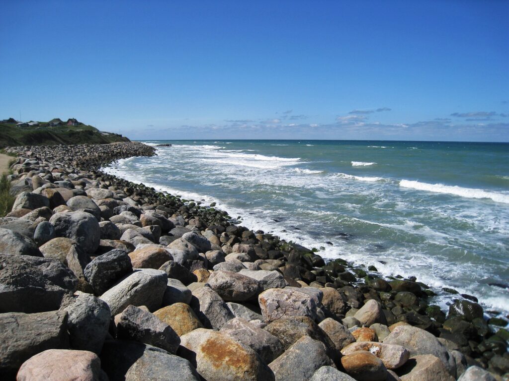 Lonstrup Beach is among the most beautiful beaches in Denmark!