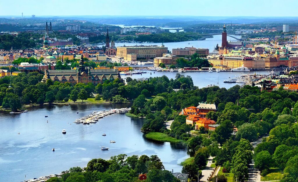 Stockholm is the capital of Sweden and a popular summer destination