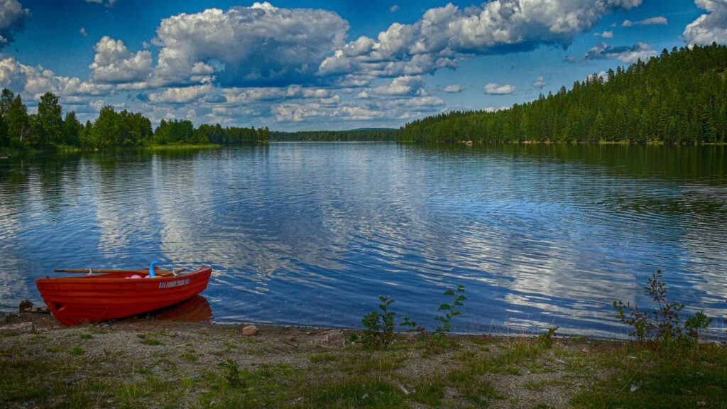 boat in Höga Kusten