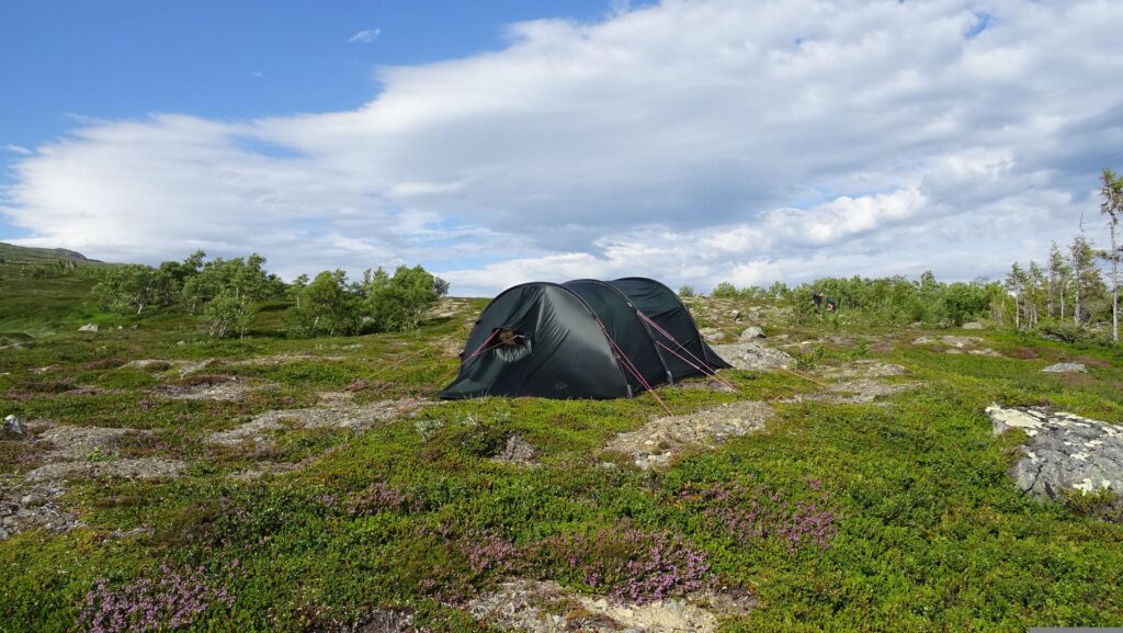 Wild camping spots are all over Sweden!