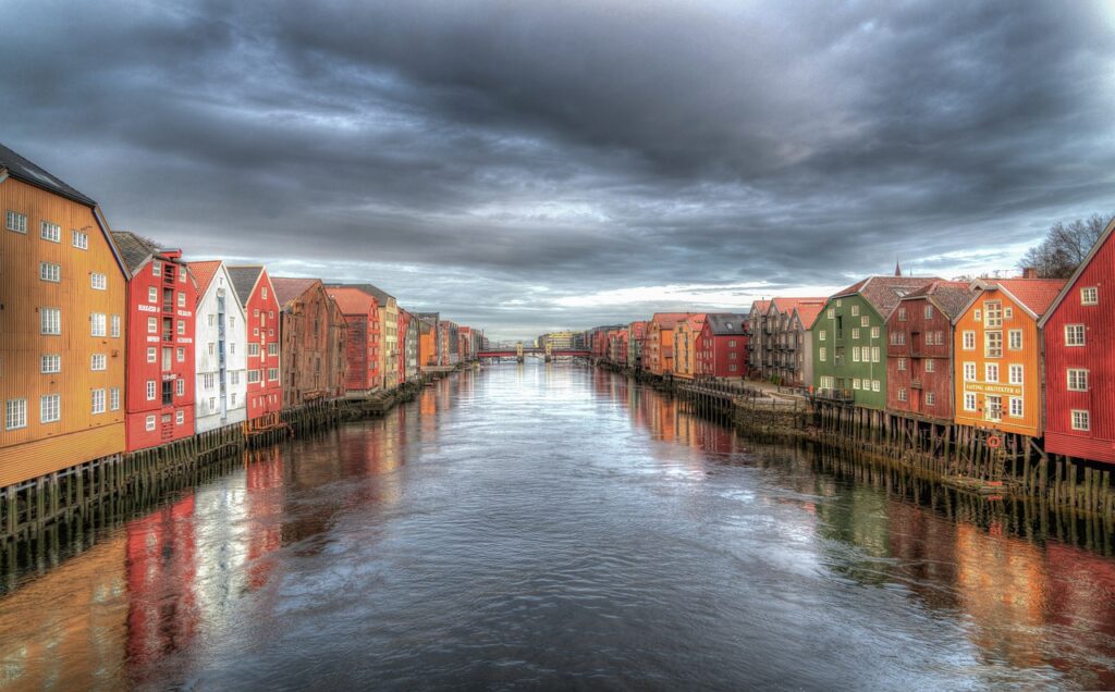 Trondheim Nidelva River