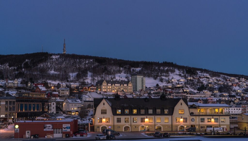 Tromso in winter