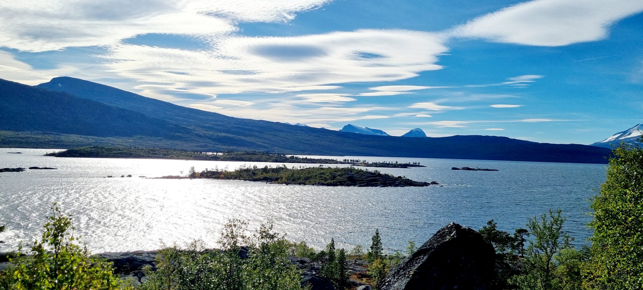 view during road trip in Denmark and Sweden