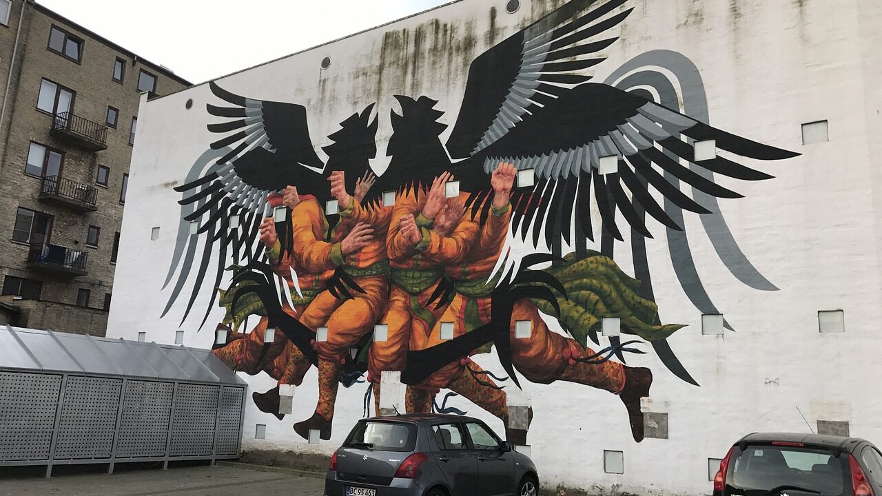 Street art in Aalborg