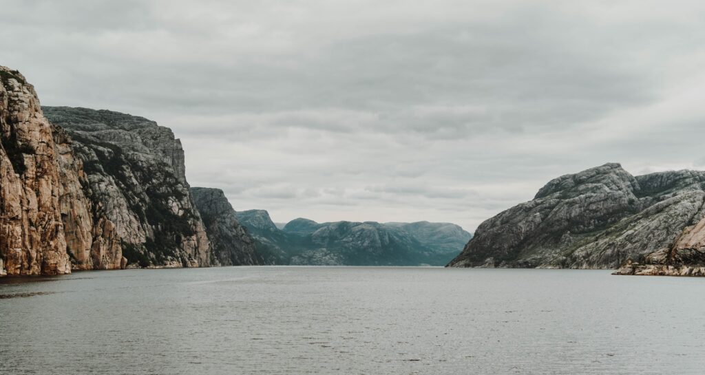 Lysefjord during Autumn