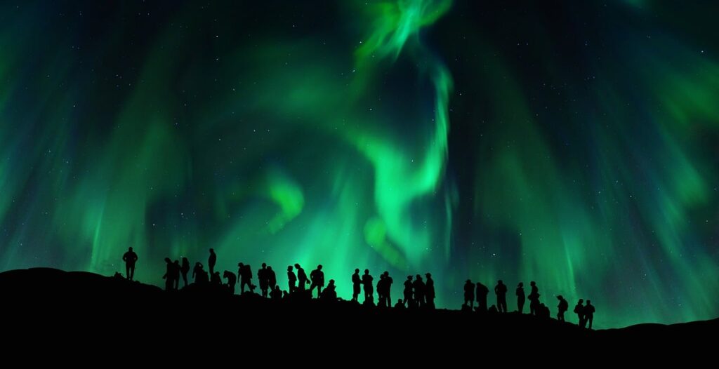 Norway is the best country to see the Northern Lights in Scandinavia during the summer.