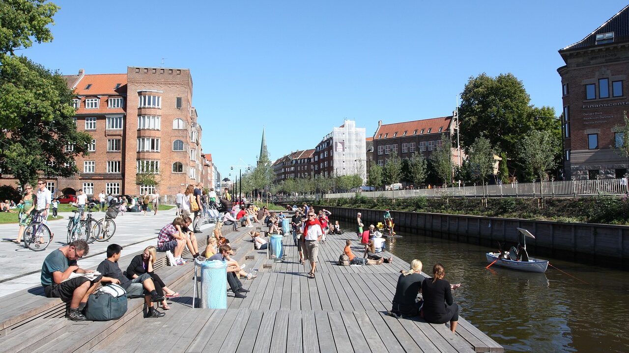 Visiting the river is one of the most epic things to do in Aarhus.