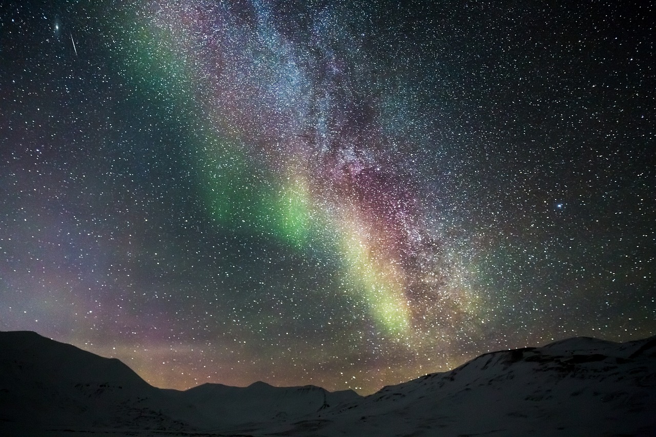 Where are the Northern Lights located?