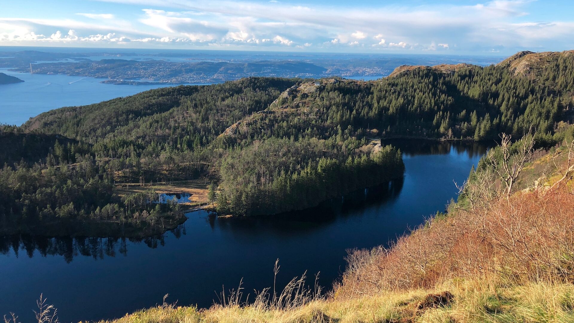 Bergen and the fjords.